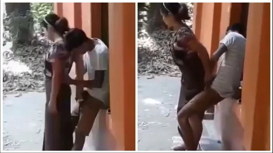 မြန်မာချောင်းရိုက် (၃) – Couple Standing Sex – Myanmar Porn Archive