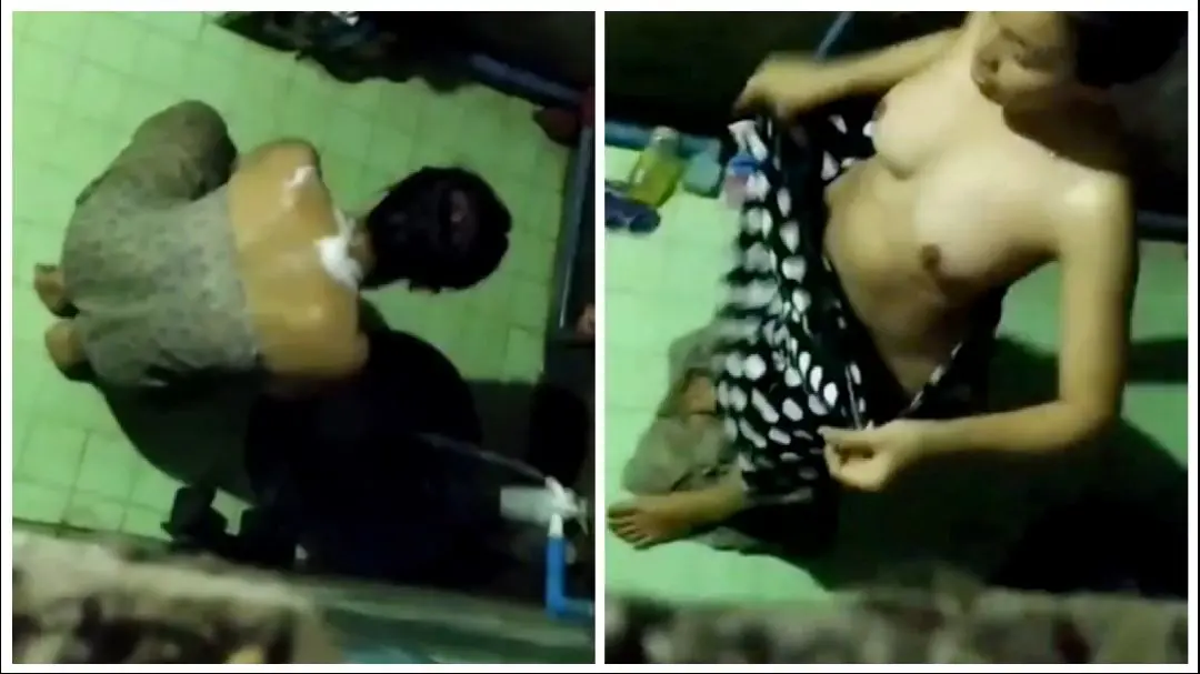 ရေချိုးချောင်းရိုက် (၆) – Myanmar Girl Shower In The Bathroom – Homemade New