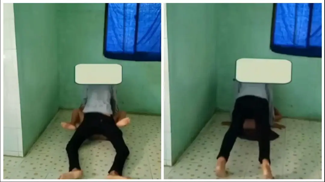 ဖြစ်သလို ကြမ်းပြင်မှာပဲတီးတာ – Couple Having Rough Sex On The Floor – Myanmar Video