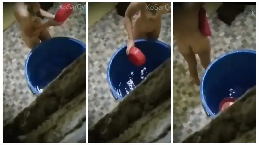 ရေချိုးချောင်းရိုက် (၁၀) – Girl Taking A Shower In The Bathroom – Myanmar Porn Archive