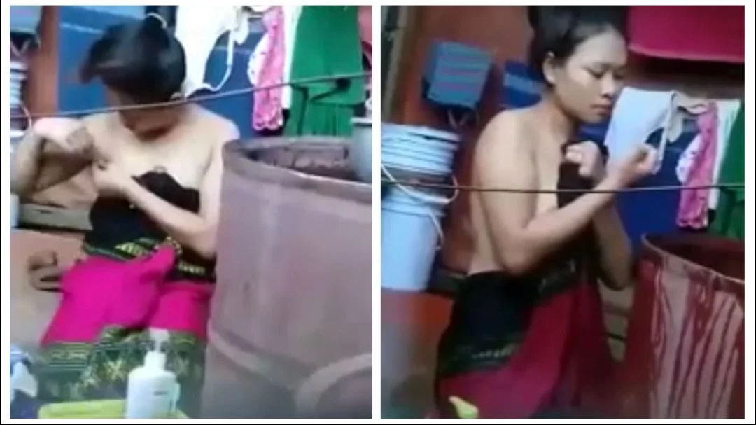 ရေချိုးချောင်းရိုက် (၁၆) – Myanmar Girl Showering – နောက်ဆုံးထွက်လိခ်ကားများ
