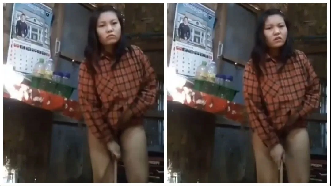 တံမြက်စည်းရိုးကြီးနဲ့ စော်လေးကို ဖင်လိုးတဲ့ကား – မြန်မာအပြာကားသစ်